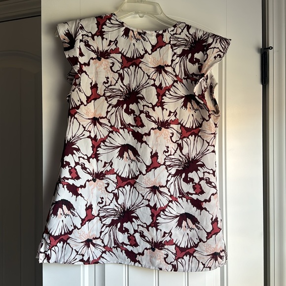 Ann Taylor Factory Floral Blouse - Picture 2 of 4